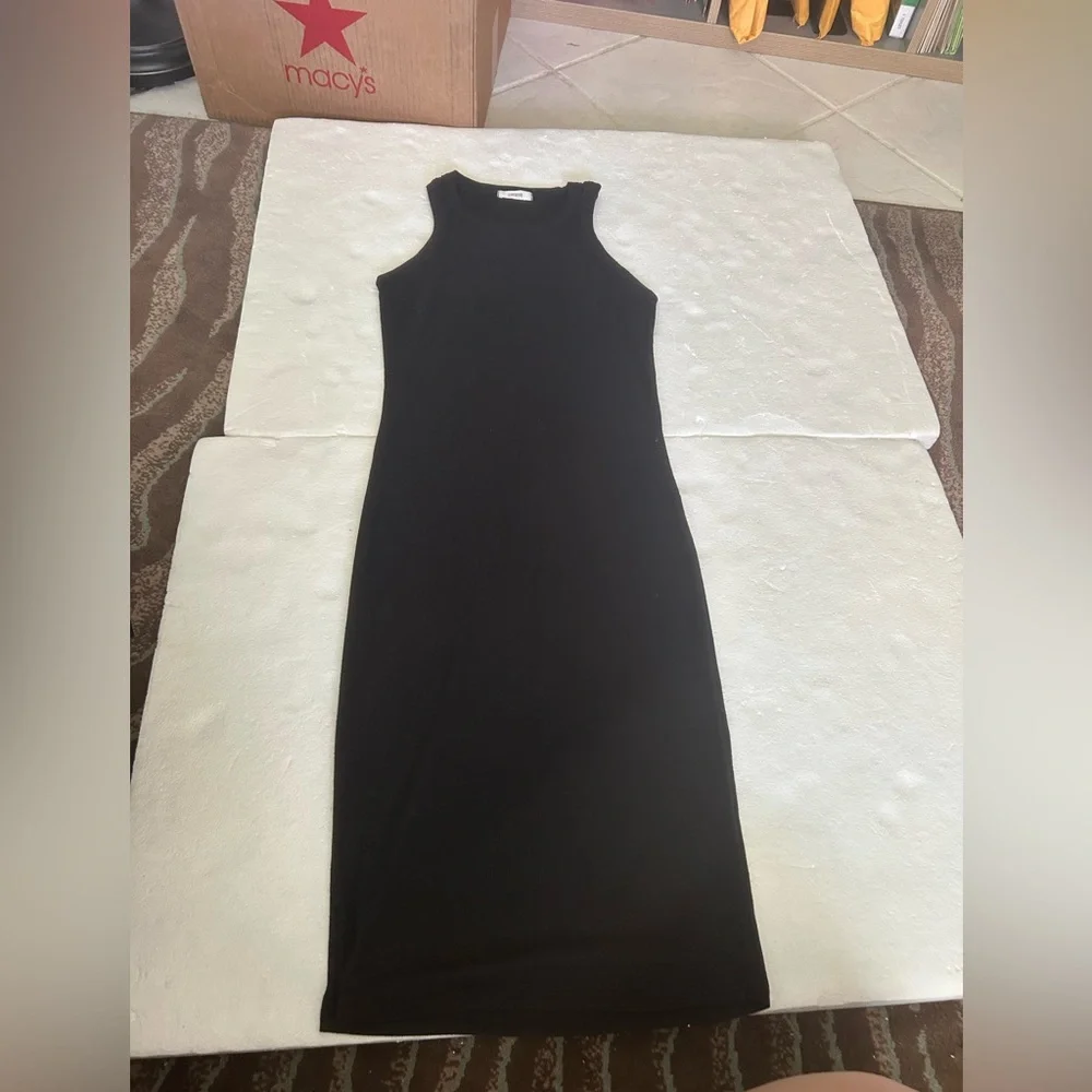Cherish black ribbed